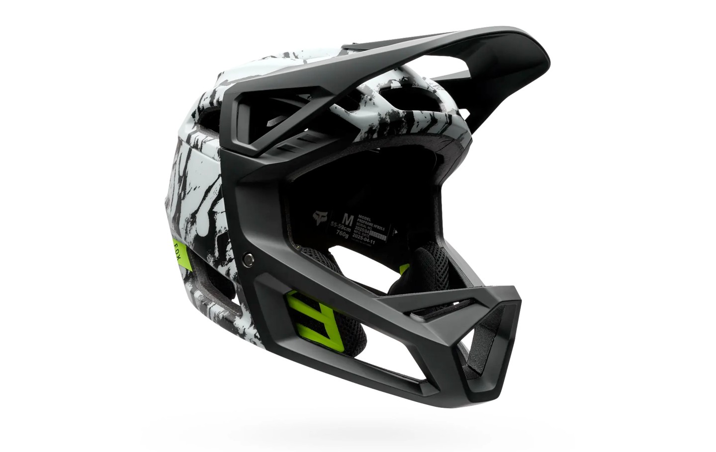 Casco fox proframe thrive blanco