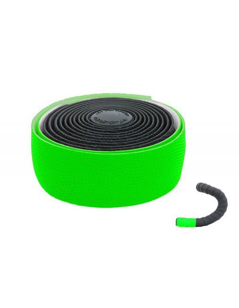 CINTA DUAL WAVE NEGRO/VERDE FLUOR