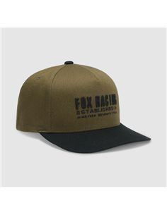 GORRA FOX WARPED SNAPBACK VERDE OLIVA