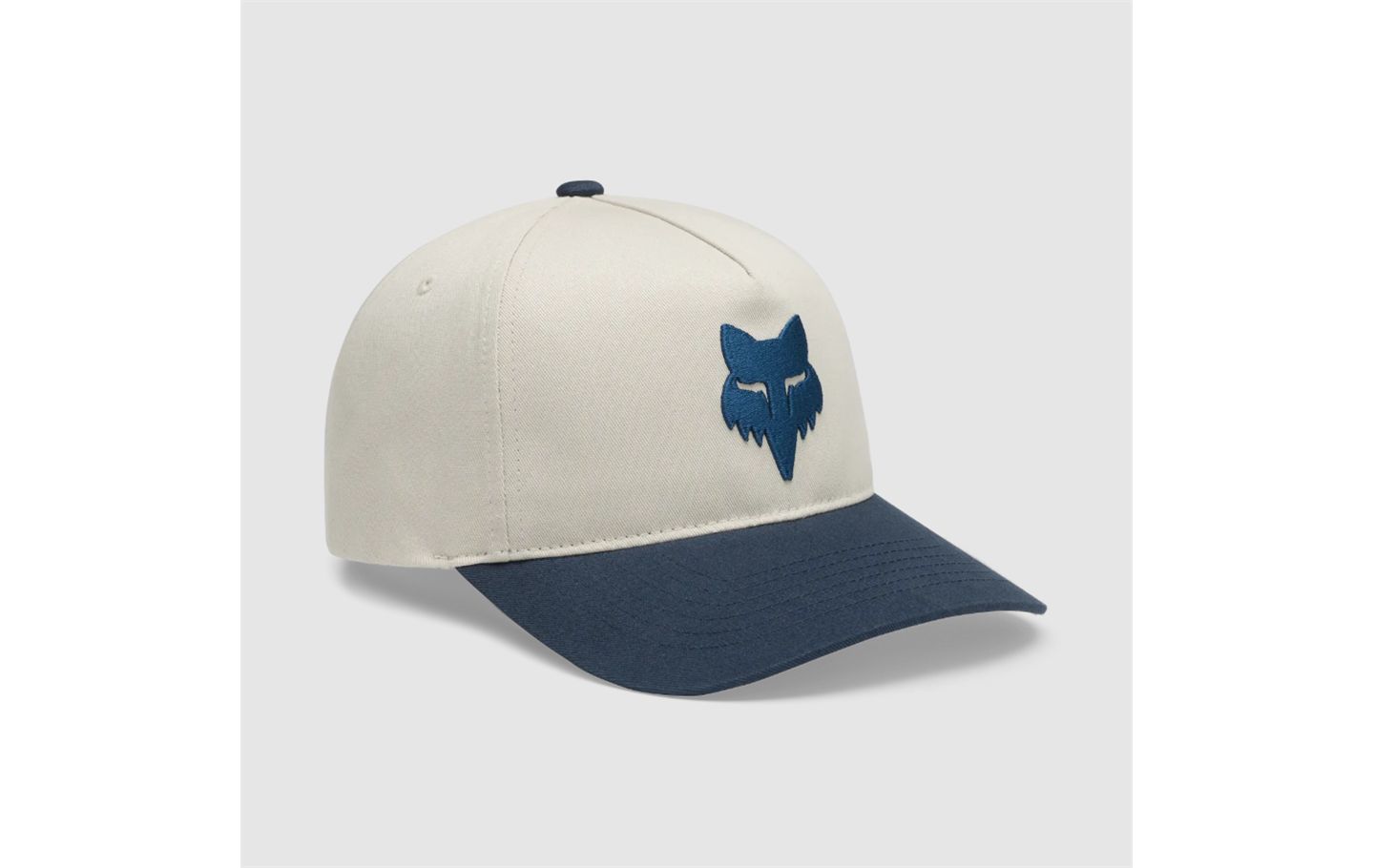 GORRA SNAPBACK SUBFRAME FOX HEAD BLANCO TIZA
