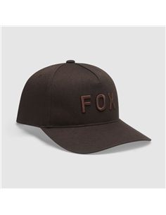 GORRA FOX WORDMARK SUBFRAME MARRON CACAO