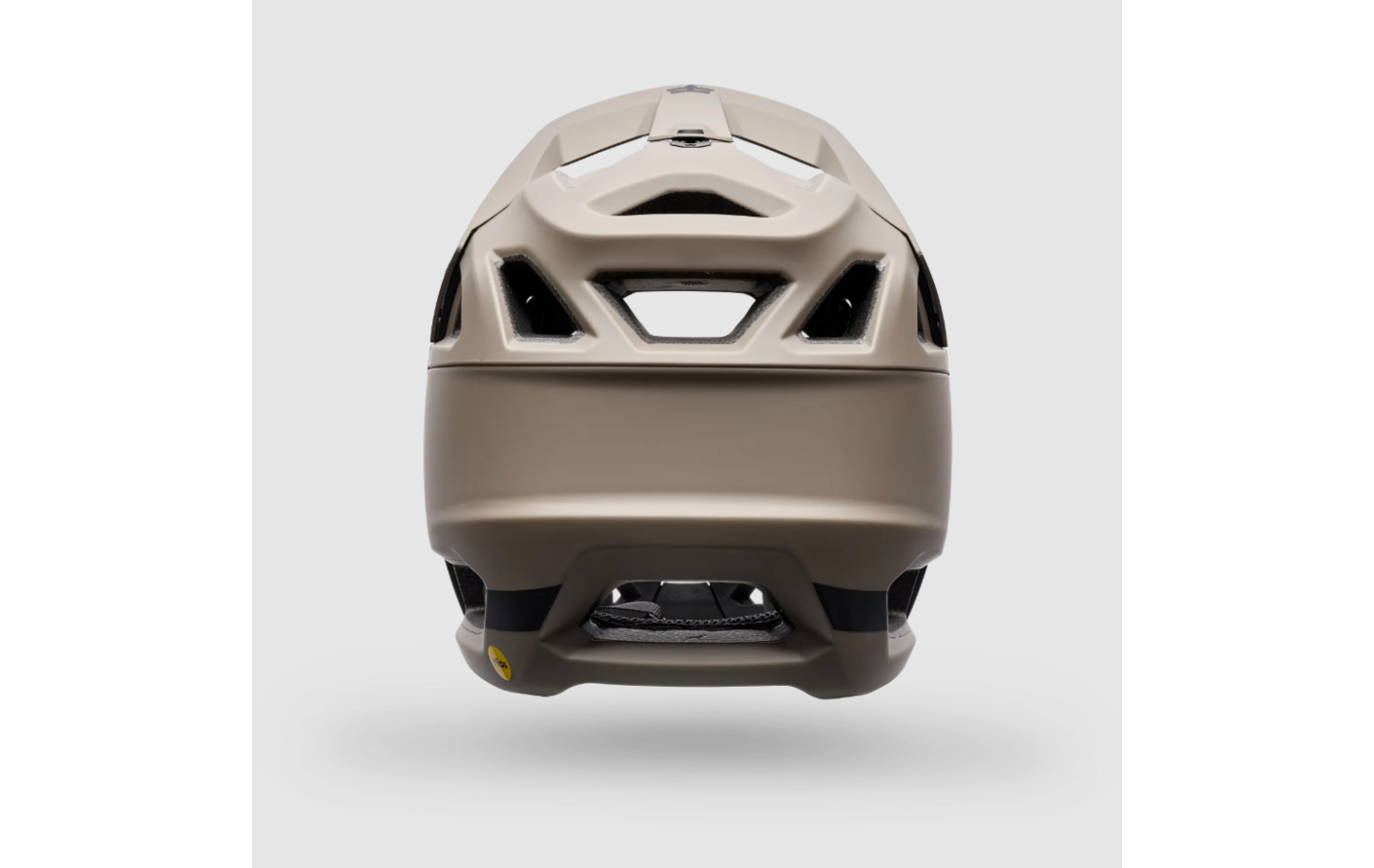 Casco fox proframe solid marrón nuez moscada
