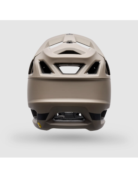 Casco fox proframe solid marrón nuez moscada