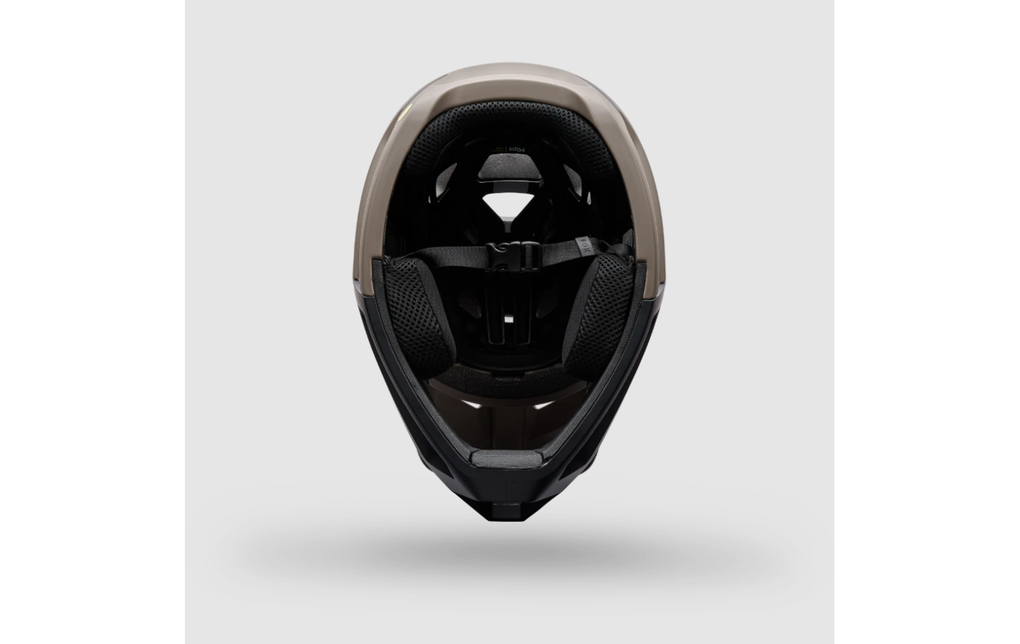 Casco fox proframe solid marrón nuez moscada