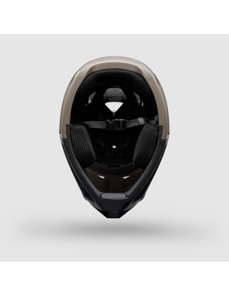 Casco fox proframe solid marrón nuez moscada