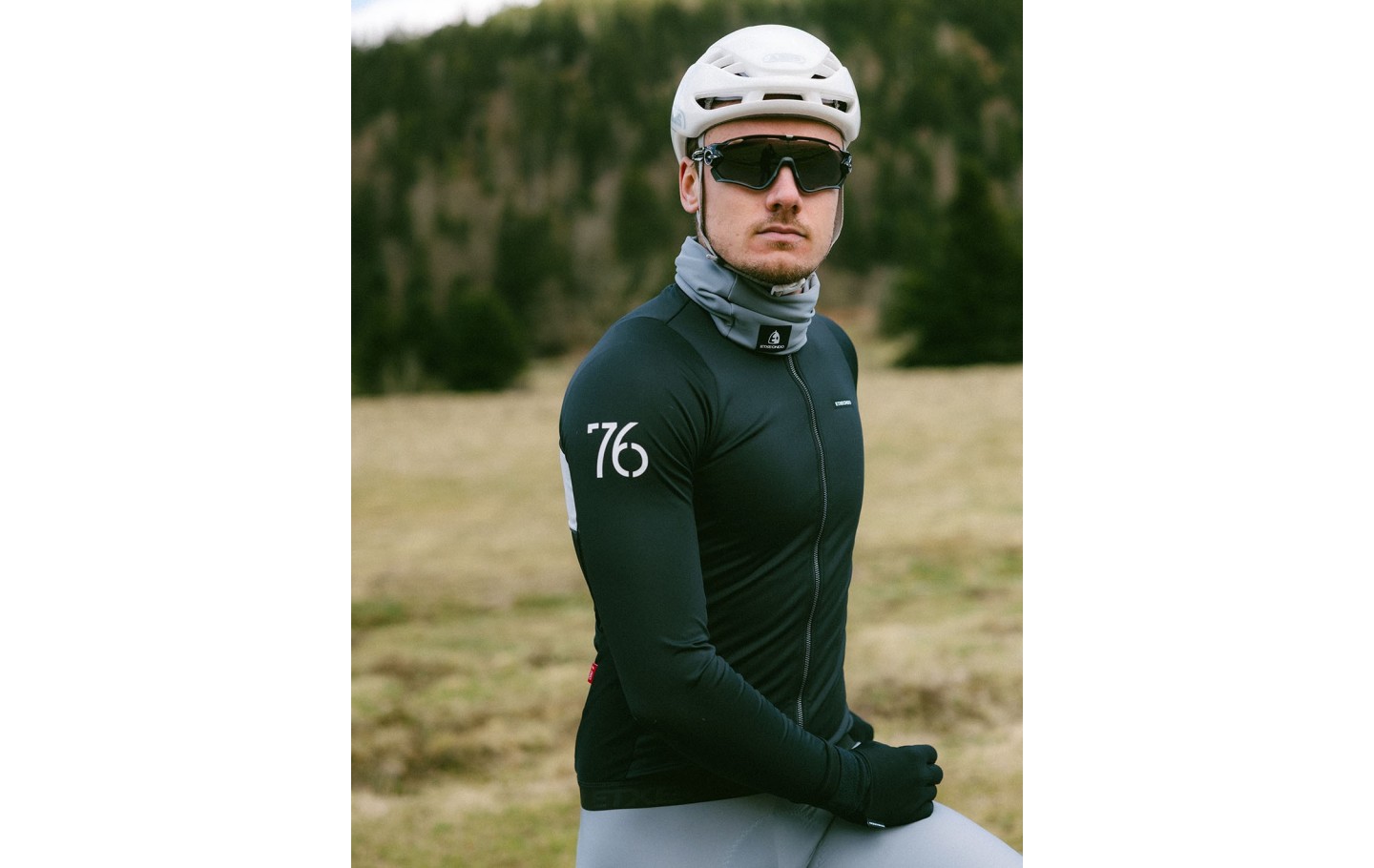 Cinta cuello etxeondo lepoko gris piedra
