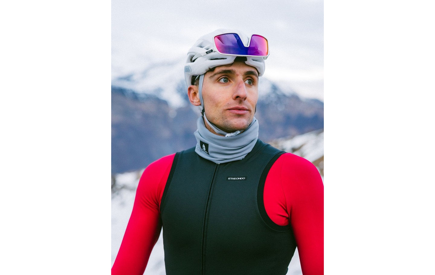 Cinta cuello etxeondo lepoko gris piedra
