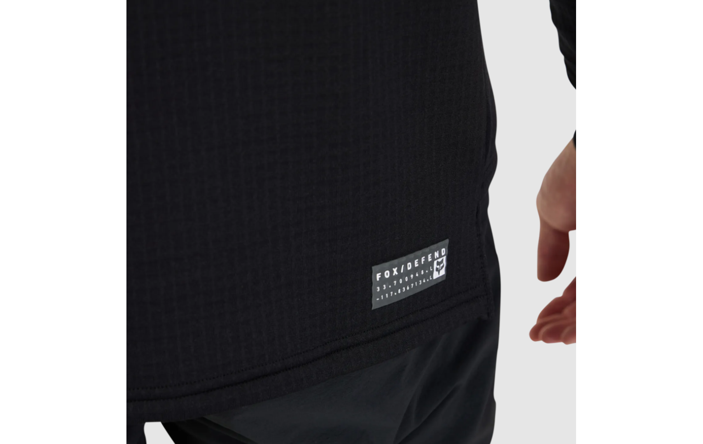 Sudadera con capucha fox defend thermal