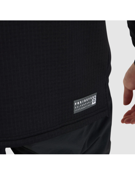 Sudadera con capucha fox defend thermal
