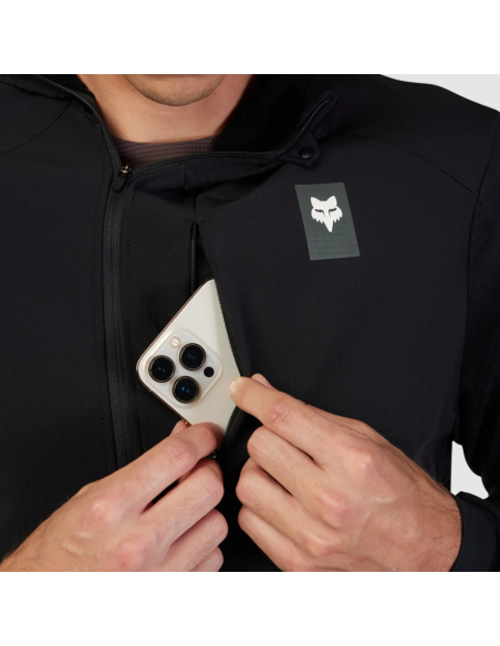 Sudadera con capucha fox defend thermal
