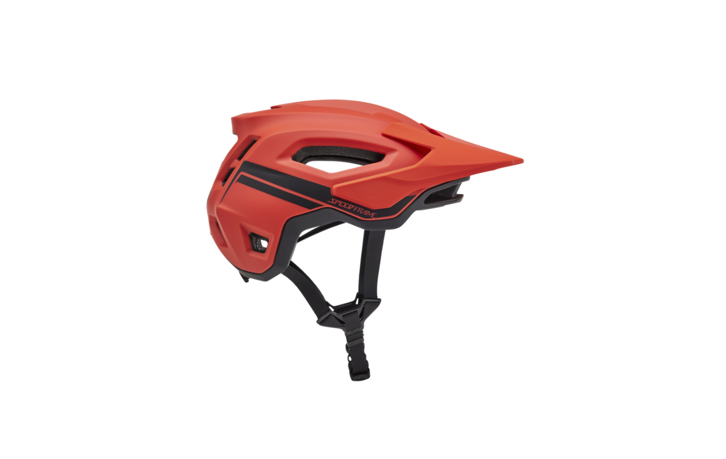 Casco Fox Speedframe naranja llama