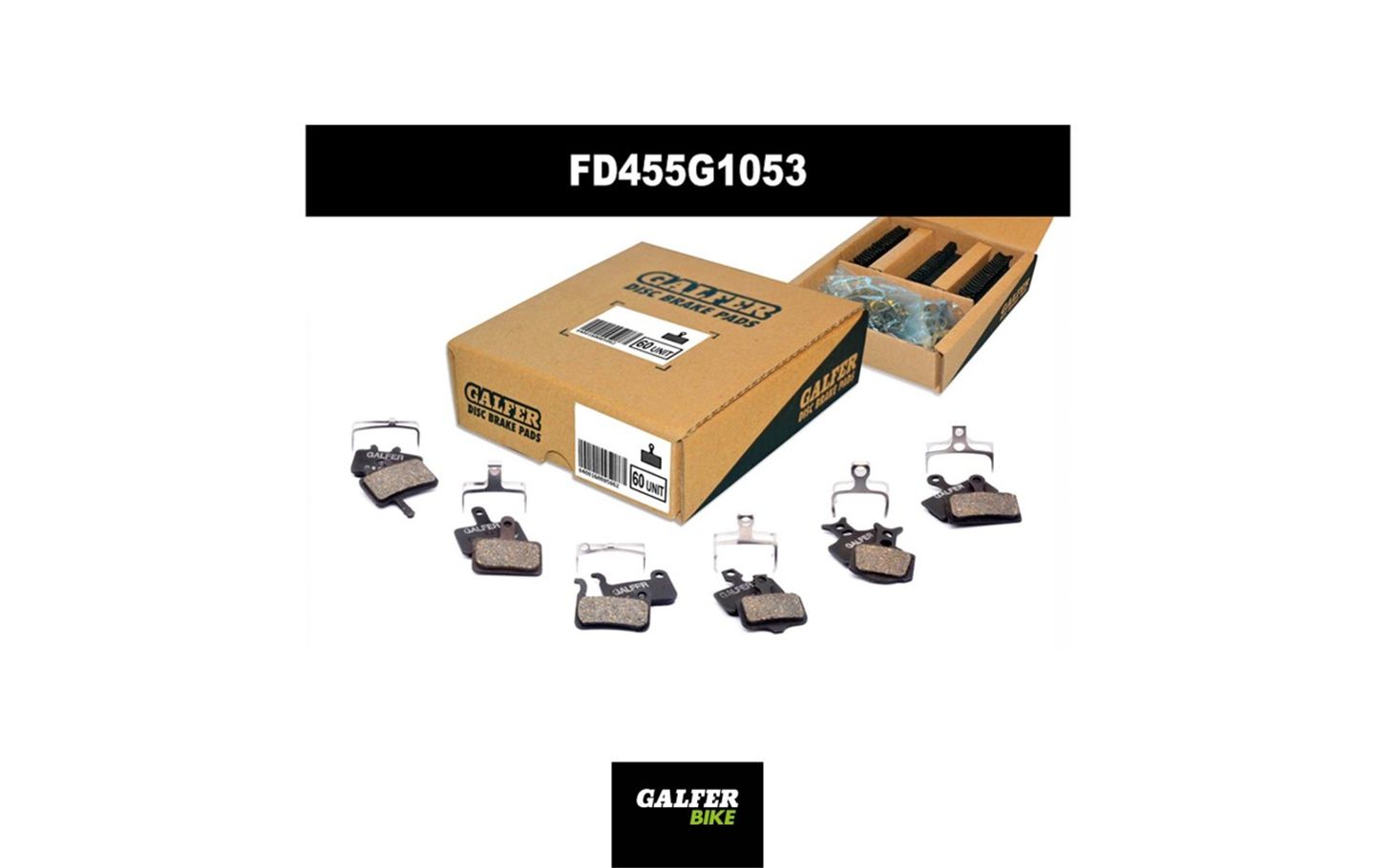 PASTILLAS FRENO GALFER BRAKE PADS FD455G1053