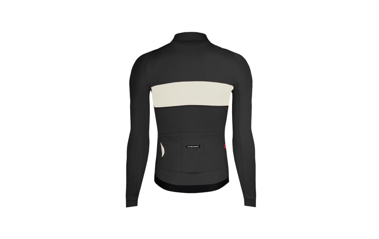 Chaqueta Etxeondo 76 pro gore-tex windstopper negro/blanco