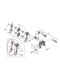 PORTAPOLEAS INTERNO DEL CAMBIO RD-4700
