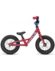 BICI APRENDIZAJE FOCUS ROOKIE RUN ROJA 12"