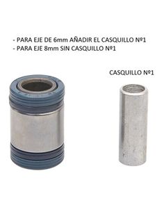 EN-RODAM. AGUJAS AMORT. BK5930 21,85MM 6