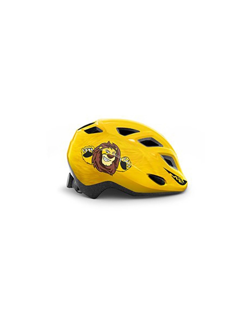 CASCO MET ELFO AMARILLO BRILLO 46-53CM