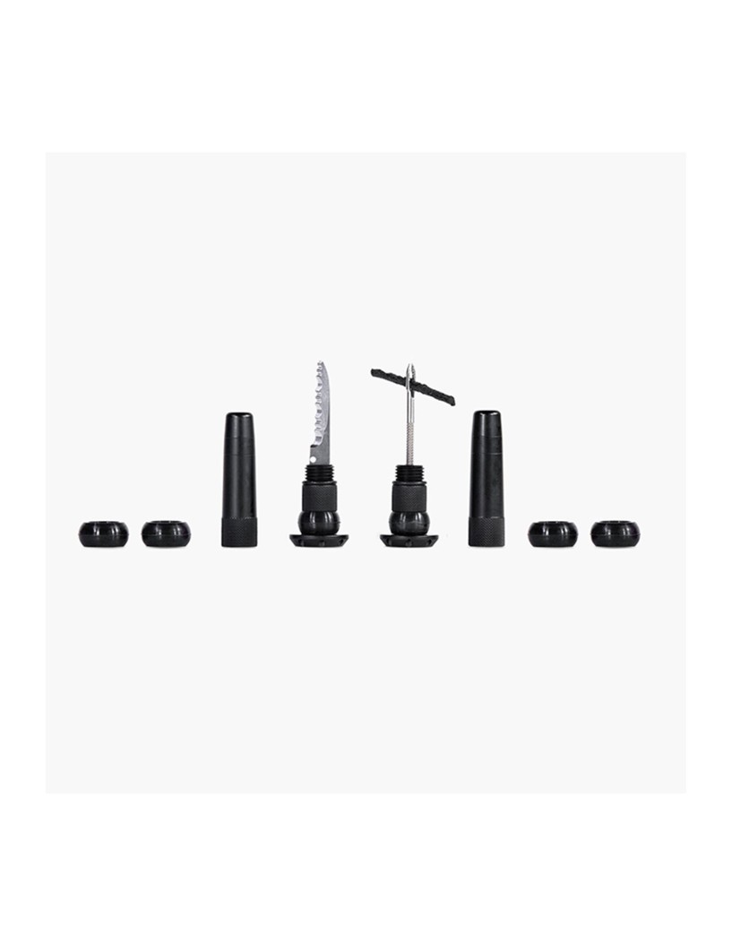 KIT MECHAS MUC-OFF REPARACION TUBELESS PARA MANILLAR NEGRO