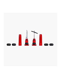 KIT MECHAS MUC-OF REPARACION TUBELESS PARA MANILLAR ROJO