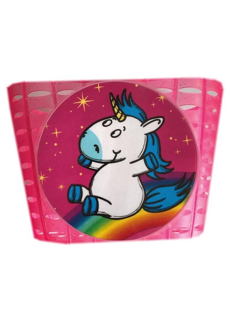 CESTA MANILLAR UNICORNIO PLÁSTICO, MOTIVOS