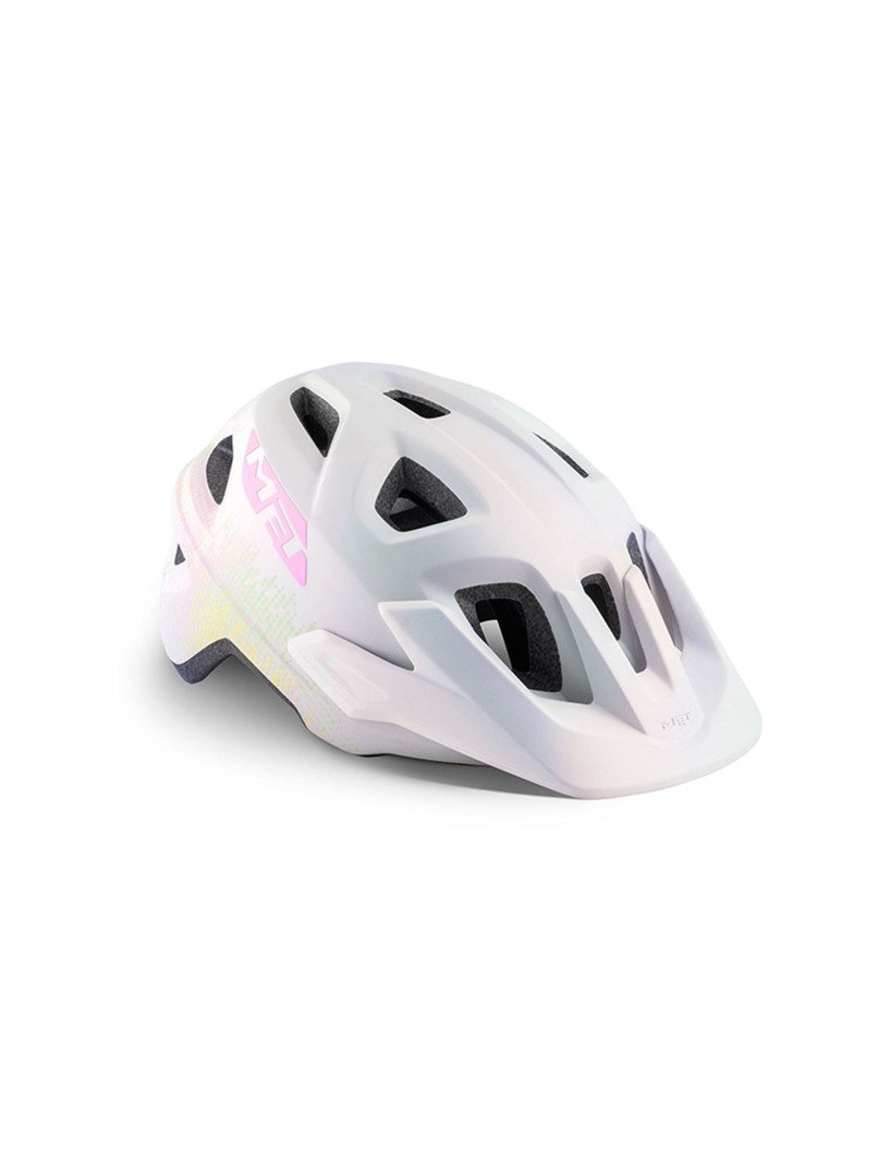 CASCO JUNIOR MET ELDAR BLANCO MATE T.52-57