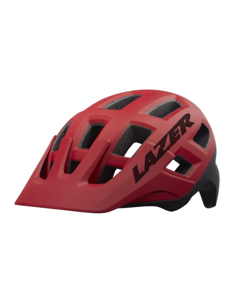 CASCO LAZER COYOTE ROJO/NEGRO TALLA M 55-59CM