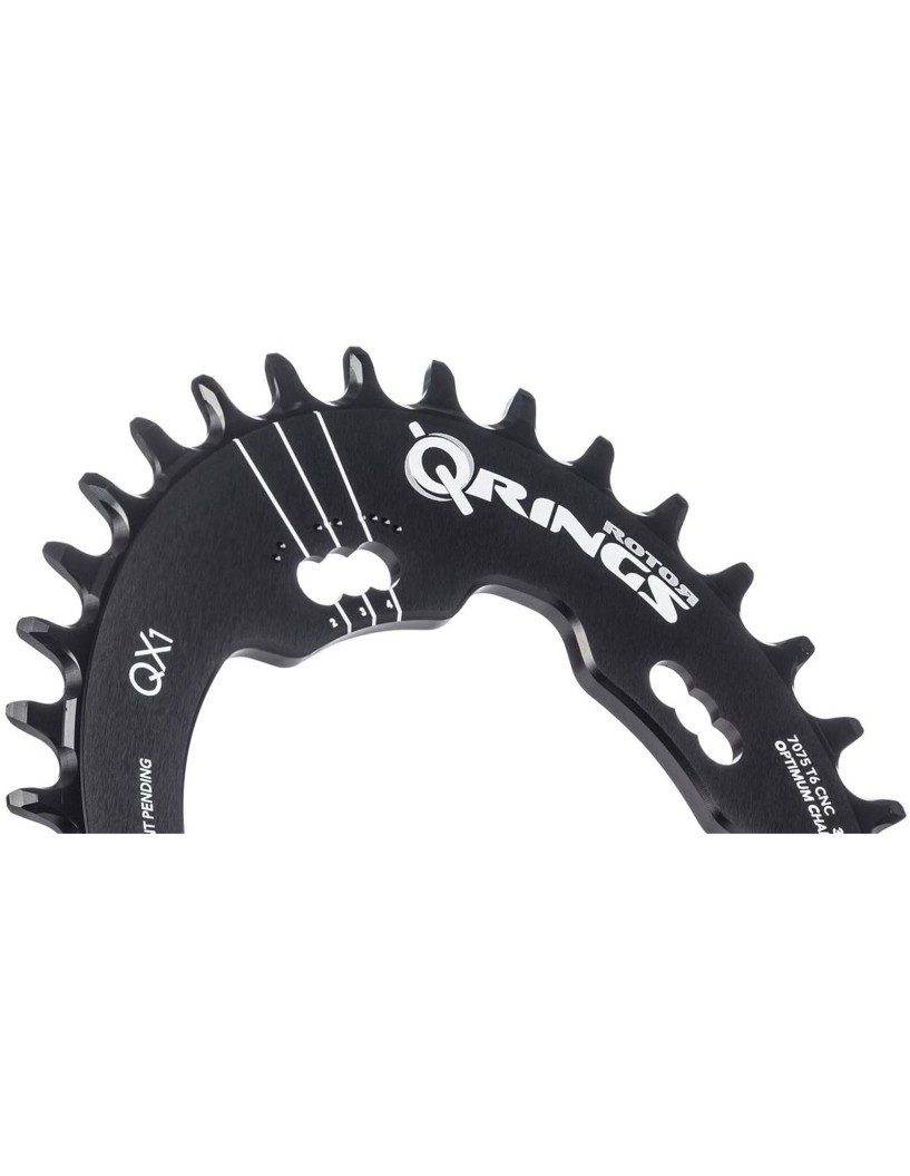 CHAINRING QX1 XTR BCD 96 34T X1 - BLACK