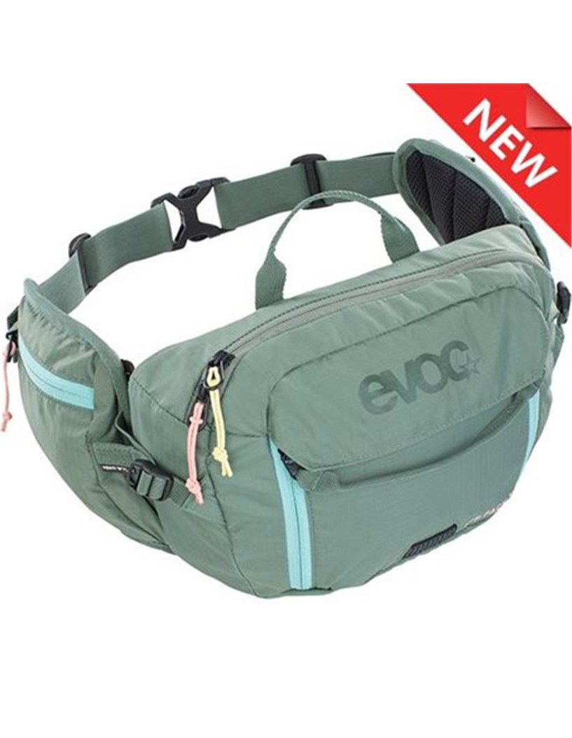 RIÑONERA HIP PACK 3L+BOLSA 1.5L VERDE