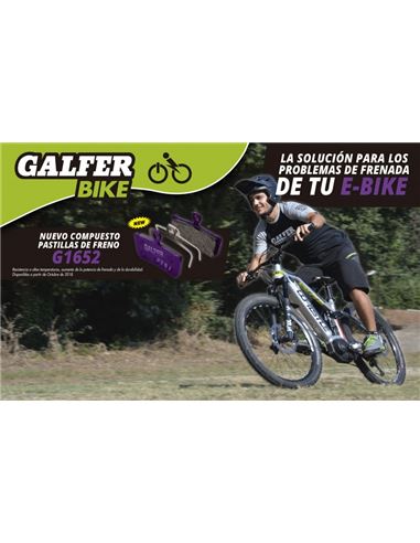 PASTILLAS FRENO GALFER SHIMANO DEORE E-BIKE