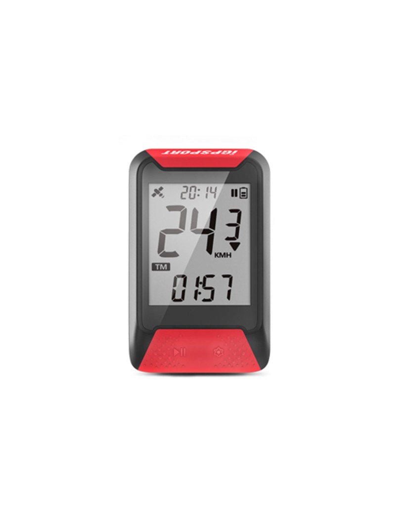 CICLOCOMPUTADOR GPS IGS130 ROJO