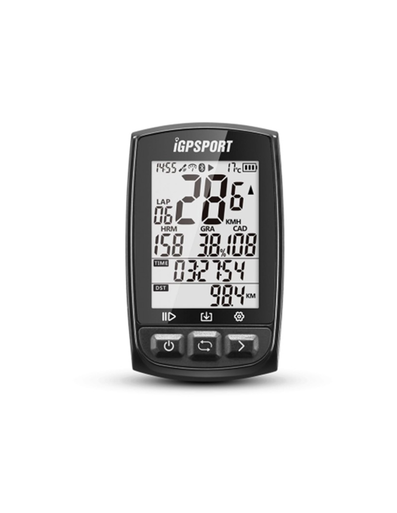 CUENTAKILÓMETROS GPS INALÁMBRICO IGPSPORT IGS50E NEGRO