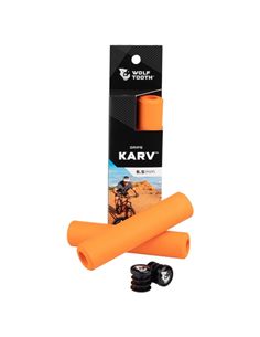 PUÑOS SILICONA WOLF TOOTHKARV 6.5MM NARANJA
