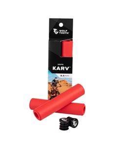 PUÑOS SILICONA WOLF TOOTHKARV 6.5MM ROJO