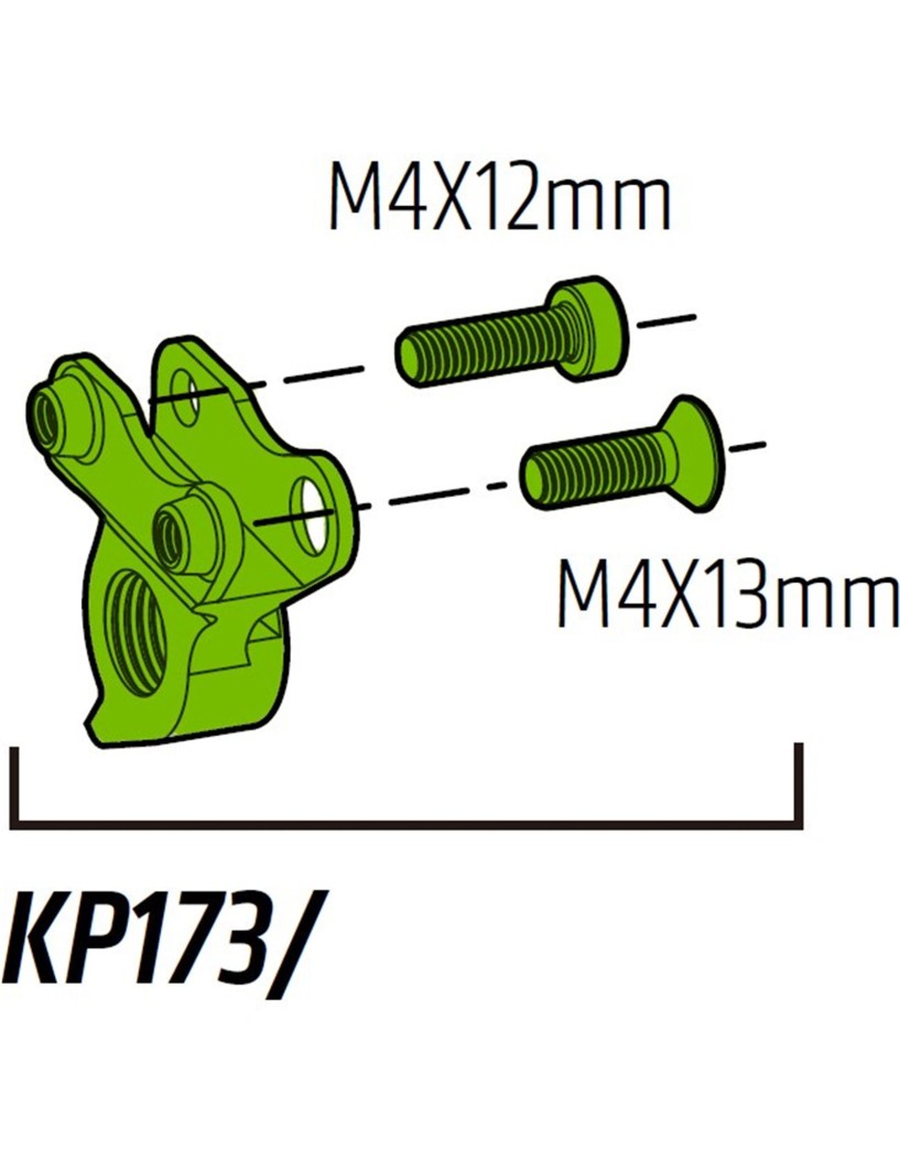 PUNTERA DE CAMBIO CANNONDALE KP173