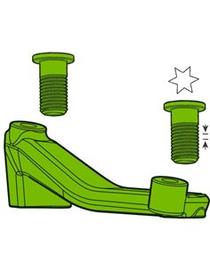ADAPATADOR PINZA DE FRENO CANNONDALE KP176 X SI12 POSTMOUNT1