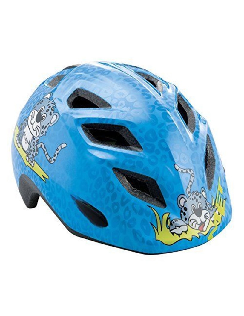 CASCO MET ELFO S 46/53CM AZUL GÜEPARDO