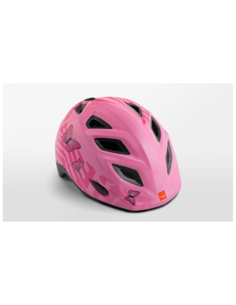 CASCO MET ELFO ROSA MARIPOSA S 46-53