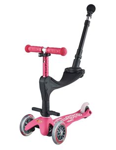 PATINETE MINI MICRO 3EN1 DELUXE+ ROSA CHICLE