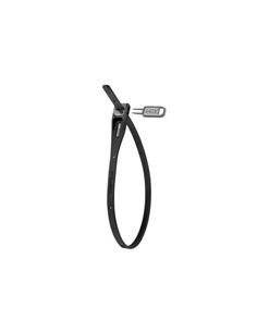 CANDADO BRIDA COLOR NEGRO CON LLAVE