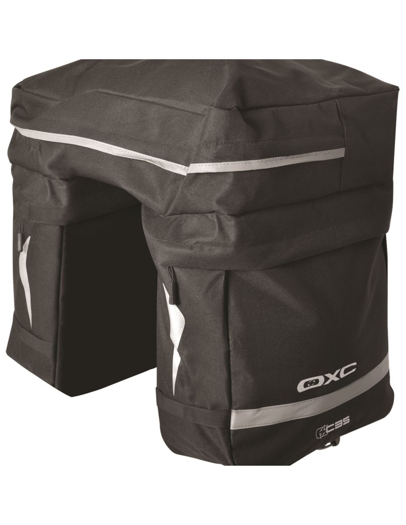 BOLSA BICICLETA C-SERIE C35 TRIPE BOLSA 35L NEGRO