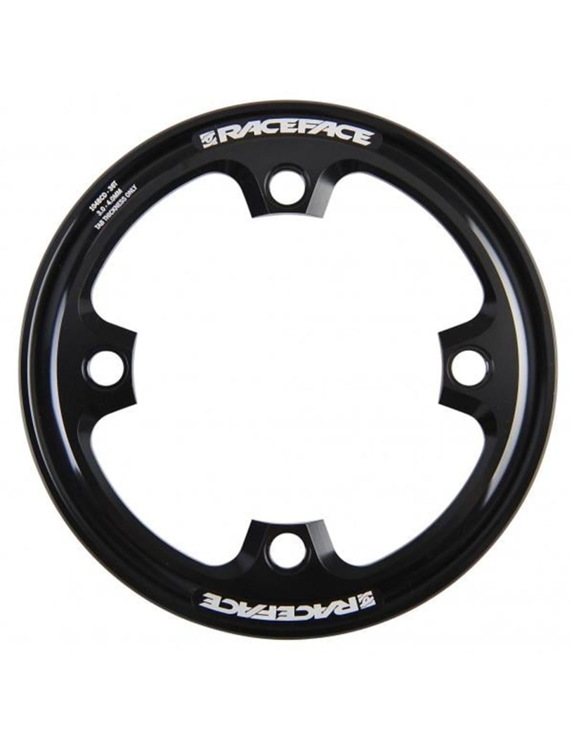 PROTECTOR DE PLATOS RACE FACE LIGHTWEIGHT NEGRO