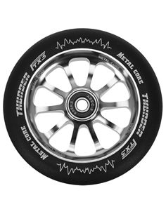 RUEDA METAL CORE RADICAL GOMA NARANJA NÚCLEO NARANJA 100MM