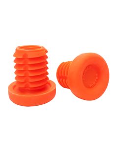 TAPONES DE MANILLAR BMX NARANJAS