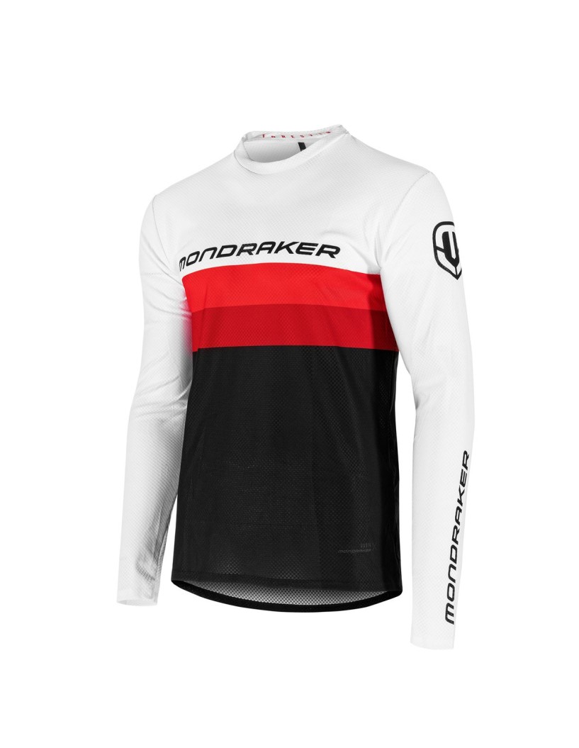 JERSEY ENDURO FOREST NEGRO/ROJO