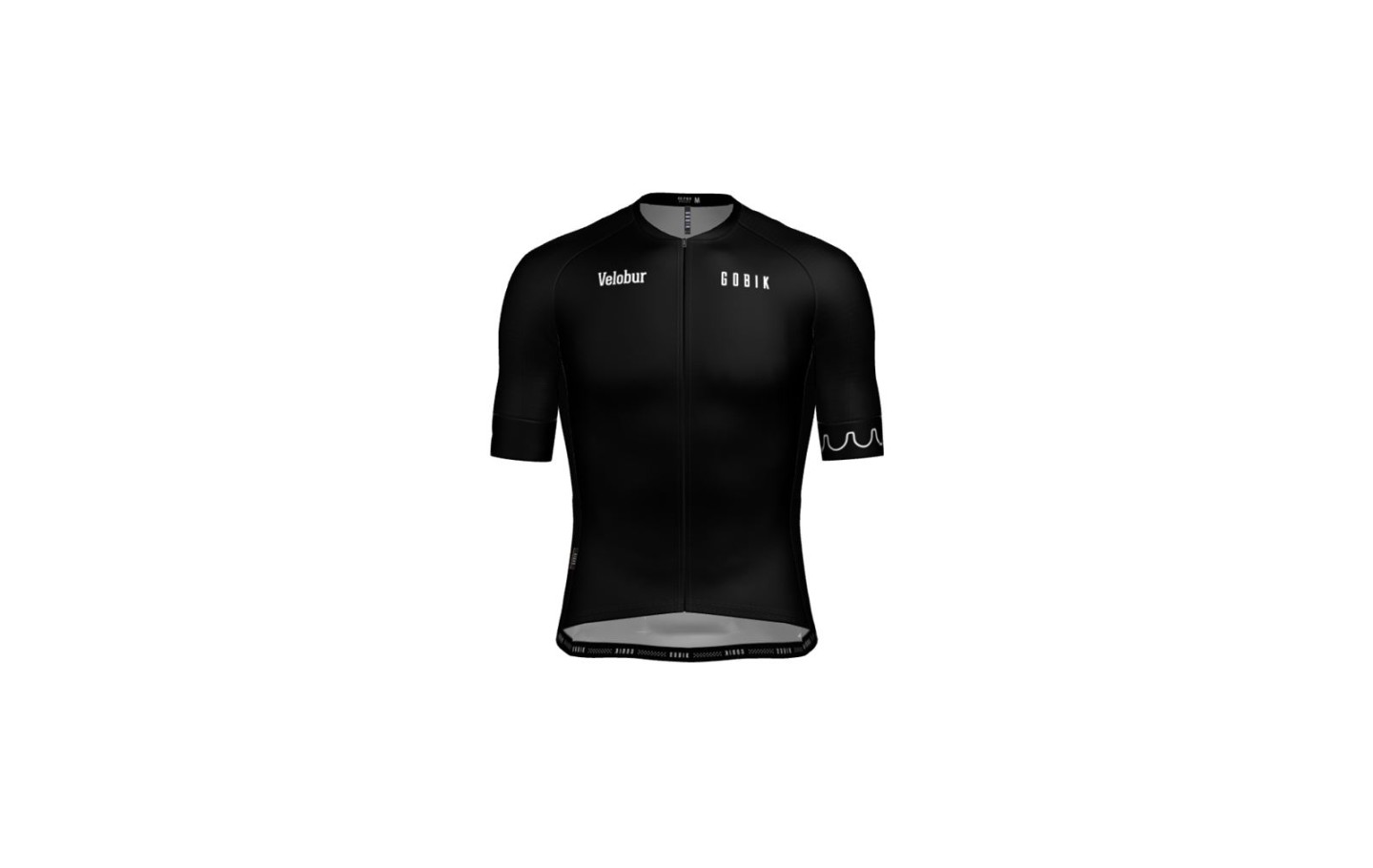 MAILLOT MANGA CORTA CX PRO UNISEX -DISEÑO NEGRO