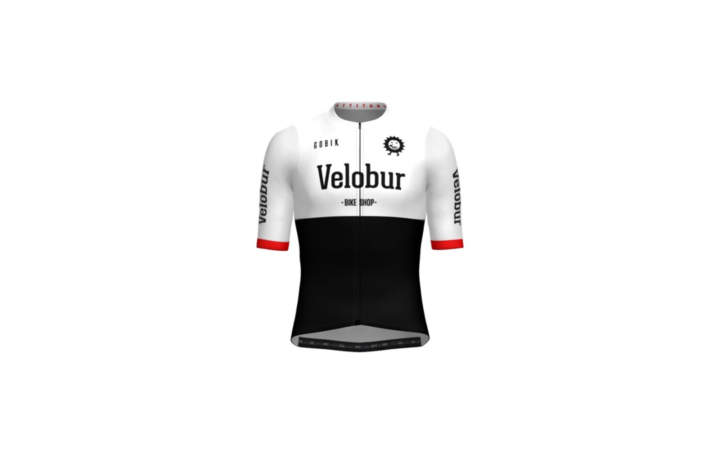 MAILLOT MANGA CORTA ATTITUDE UNISEX - VELOBUR CLASSIC