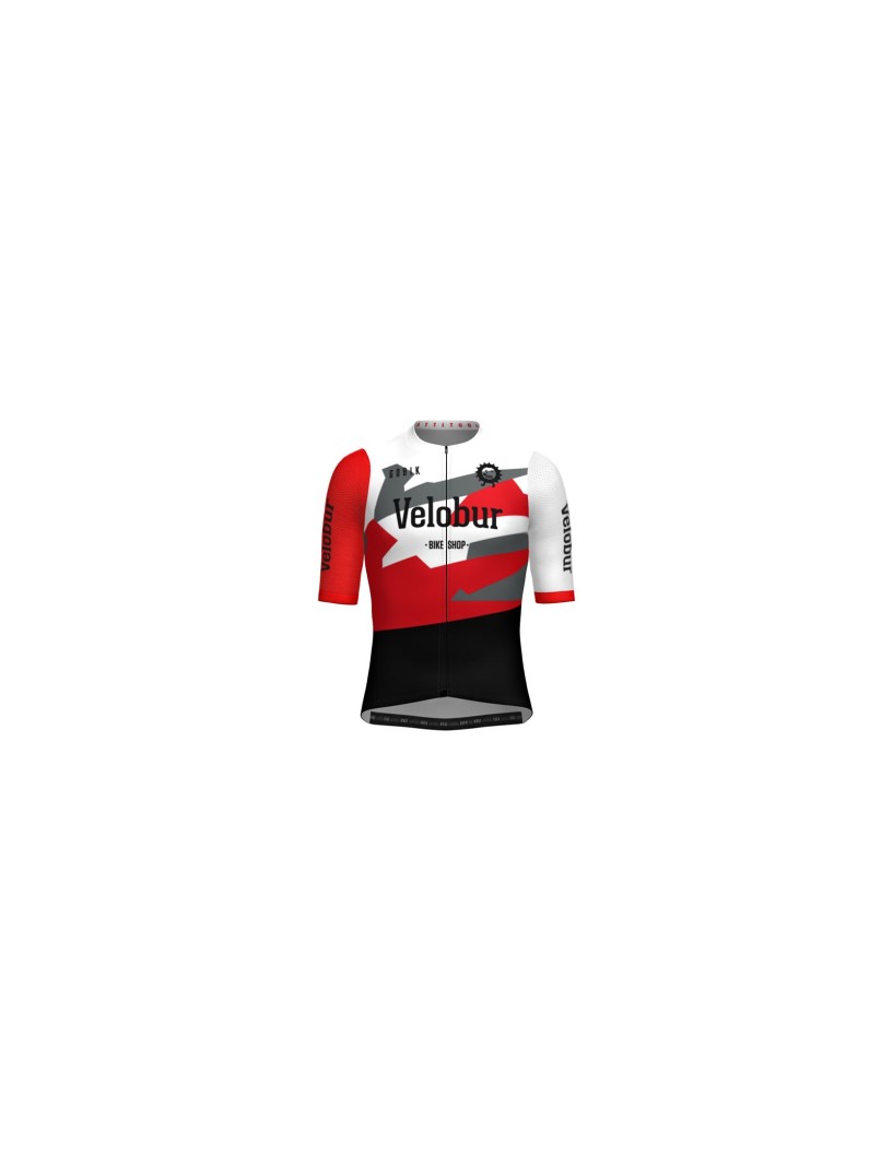 MAILLOT MANGA CORTA ATTITUDE UNISEX - VELOBUR