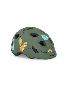 CASCO NIÑO MET HOORAY BOSQUE VERDE BRILLO