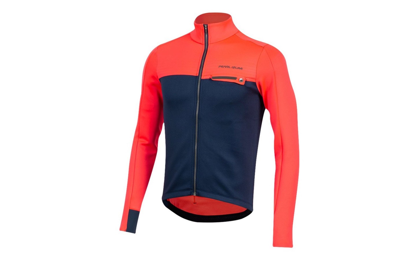 MAILLOT MANGA LARGA INTERVAL THERMAL ROJO/NAVY
