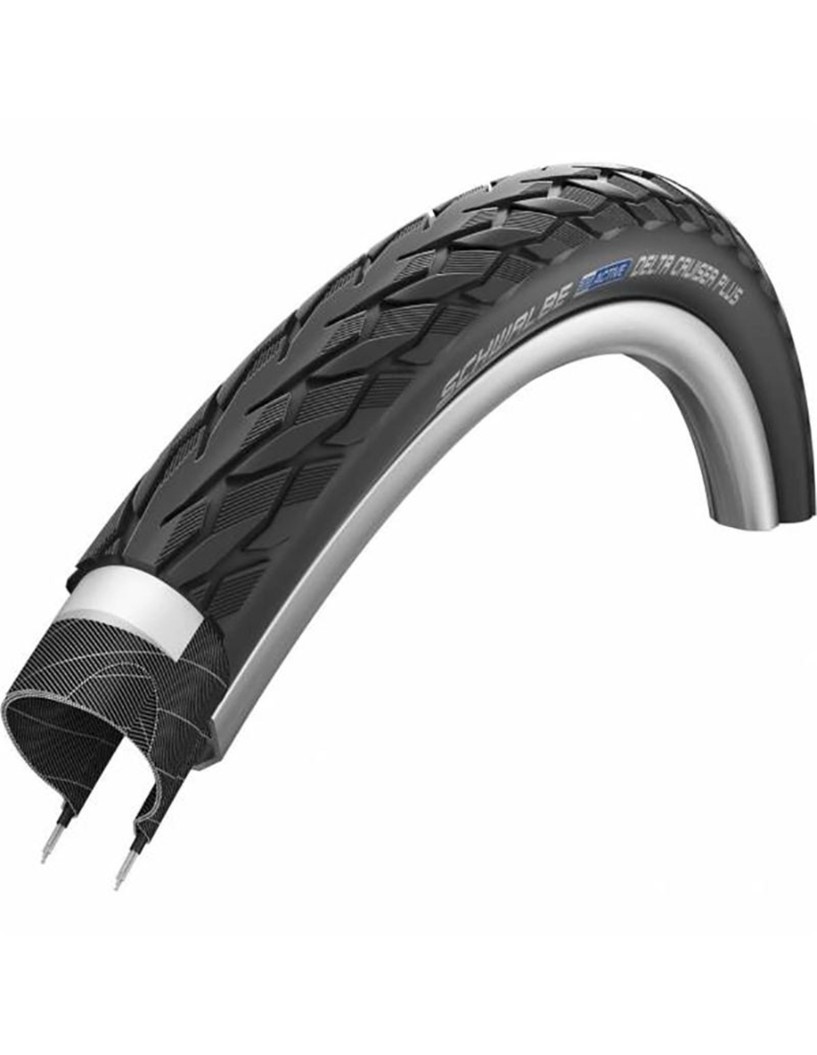 CUBIERTA SCHWALBE ROAD PLUS HS 431 20X1.75" 47-406 NEG/NEG.